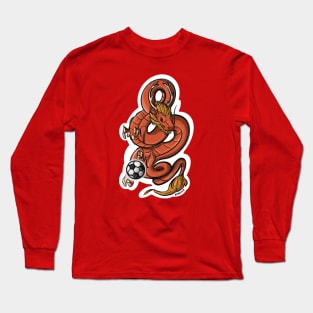 Red Dragon Soccer Long Sleeve T-Shirt